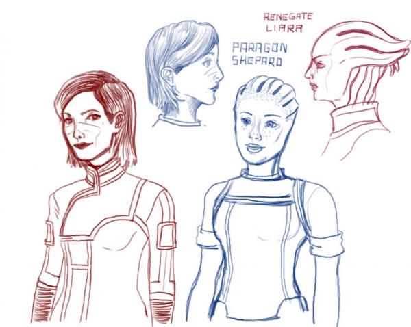 My_Shepard_with_Liara___sketch_by_HellGrimo.jpg